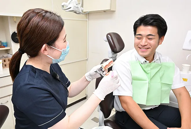 一人ひとりの患者さまに向き合った治療02