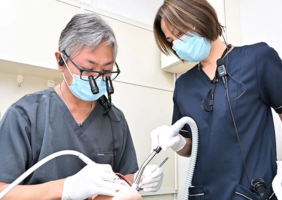 日本トップクラスのクオリティを目指した歯科治療を01